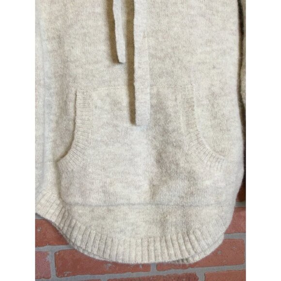 Madewell Women's Wilmington Wool Alpaca Knit Hoodie Sweater Pullover Size XXS - Picture 5 of 10
